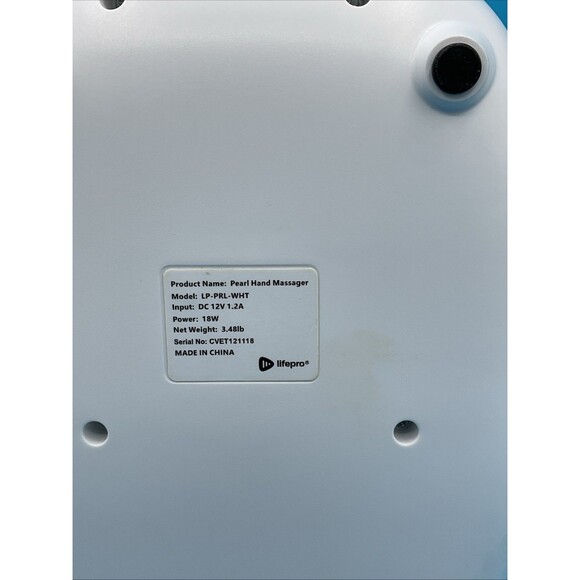 LifePro Pearl Hand Massager Machine / Personal Electric Massager Wrist-Hand.EUC - Picture 9 of 11